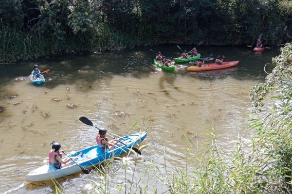 campamento-urbano-madrid-kayak-rio